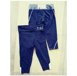 SOLD 2 Pair Bundle VS Pink Yoga Pants Sp